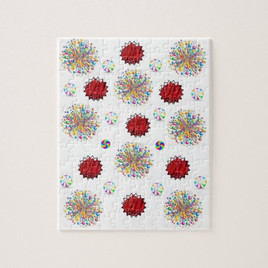 Licorice Jigzaag Puzzle Legpuzzel (Verticaal)