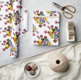 Licorice Licorice All Sorts Allsorts Snoep Sweets Cadeaupapier