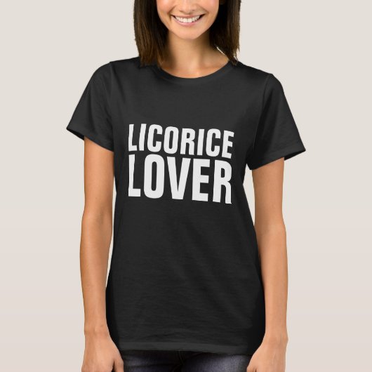 LICORICE LOVER T-shirts (Voorkant)