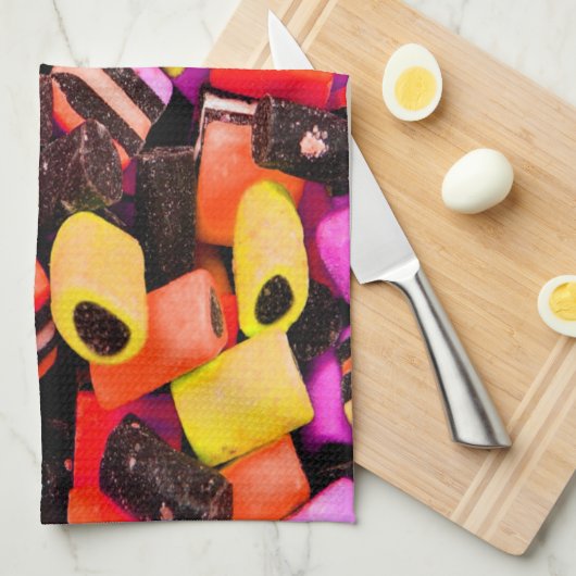 LICORICE THEEDOEK (Quarter Fold)