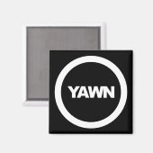 Licorice Yawn Brand Fridge Magnet (Voorkant / Achterkant)