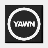 Licorice Yawn Brand Fridge Magnet (Voorkant)