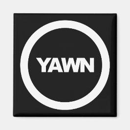 Licorice Yawn Brand Fridge Magnet