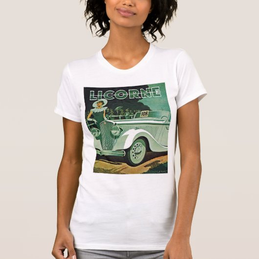 Licorne Automobile Advertisement T-shirt (Voorkant)