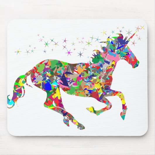 Licorne Rainbow Muismat (Voorkant)