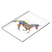 Licorne Rainbow Notitieboek (Linkerzijde)