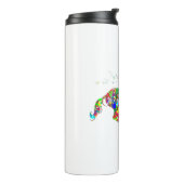 Licorne Rainbow Thermosbeker (Gedraaid links)