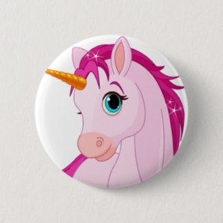 Licorne Ronde Button 5,7 Cm