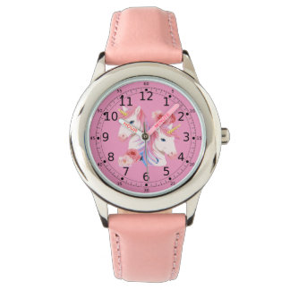 Licornes Horloge
