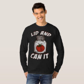 Lid And Can It Vinegar Condiment T-shirt (Voorkant volledig)