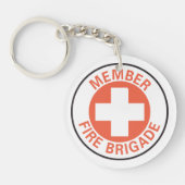 Lid-brandweer Sleutelhanger (Voorkant)