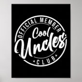 Lid Cool Uncles Club Vaders Dag Poster (Voorkant)
