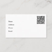 Lid van Bullshippers International met QR-code Visitekaartje (Achterkant)