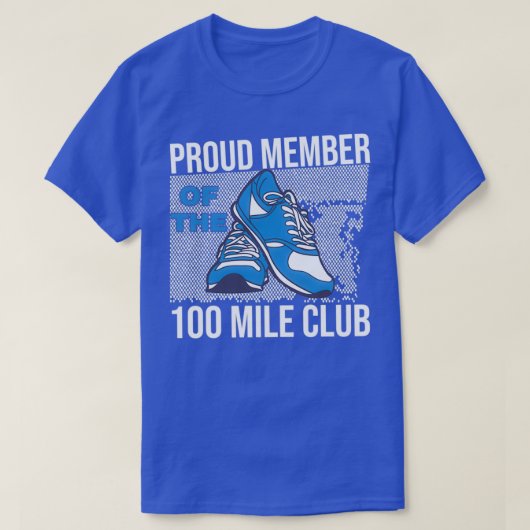 lid van de 100 Mile Club Ultra Run T-shirt (Design voorkant)