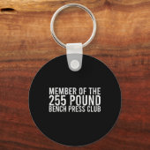Lid van de 225 - pond - bankklub - Gym bod Sleutelhanger (Voorkant)