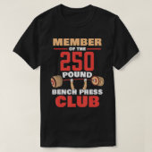 Lid van de 250 pond sterling mediaclub Sterkte G T-shirt (Design voorkant)