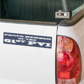 lid van de 61e PVI Bumpersticker (Op Truck)