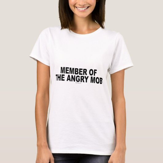 Lid van de Angry Mob-shirten T-shirt (Voorkant)