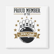 lid van de Bowling 300 Club Perfect Game