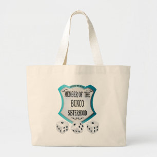 lid van de bunco sisterhood grote tote bag