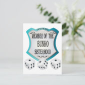 Lid van de Bunko Sisterhood Briefkaart (Staand voorkant)