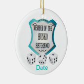 Lid van de Bunko Sisterhood Keramisch Ornament (Rechts)