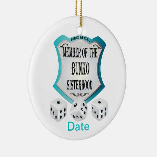 Lid van de Bunko Sisterhood Keramisch Ornament (Rechts)