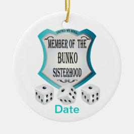 Lid van de Bunko Sisterhood Keramisch Ornament