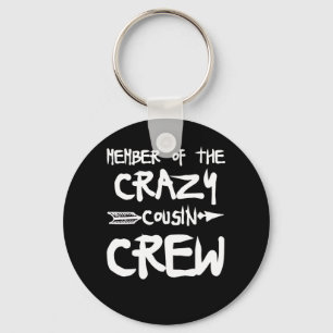 Lid van de Crazy Cousin Sleutelhanger