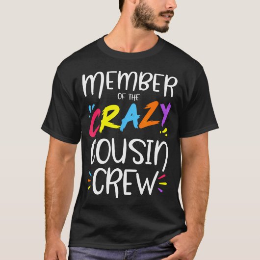 Lid van de Crazy Cousin T-shirt (Voorkant)