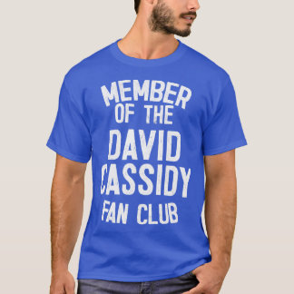 Lid van de David Cassidy Fan Club T-shirt