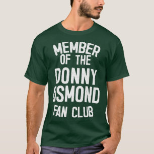 Lid van de Donny Osmond Fan Club T-shirt