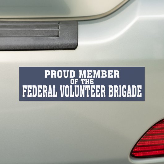 lid van de FVB Bumpersticker (Op auto)