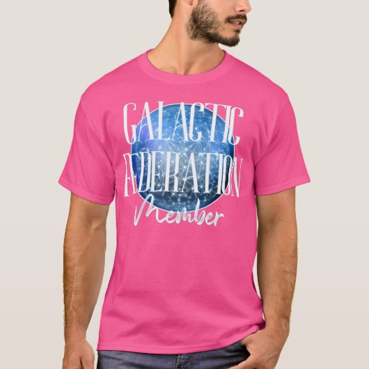 Lid van de Galactische Federatie Meme T-shirt (Voorkant)