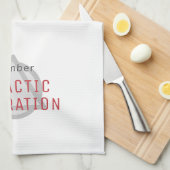 Lid van de Galactische Federatie Theedoek (Quarter Fold)