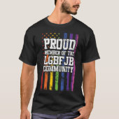lid van de GCB van de LGBT (1) — standar T-shirt (Voorkant)