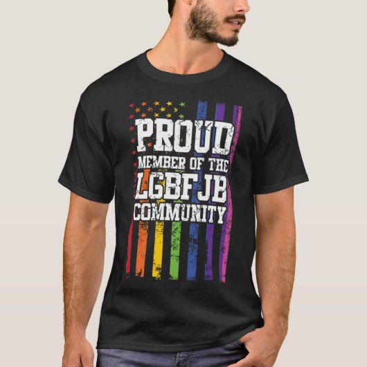 lid van de GCB van de LGBT (1) — standar T-shirt (Voorkant)