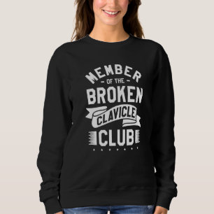 Lid Van De Gebroken Sleutelbeen Club Gebroken Bot Trui
