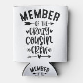 Lid van de gekke neef bemanning blikjeskoeler (Voorkant)