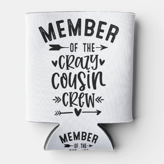 Lid van de gekke neef bemanning blikjeskoeler (Voorkant)