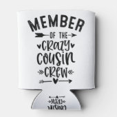 Lid van de gekke neef bemanning blikjeskoeler (Achterkant)