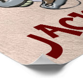 LID VAN DE GEMEENSCHAP JACKASS POSTER (Hoek)