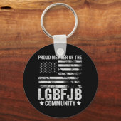 lid van de gemeenschap van LGBFJB Sleutelhanger (Voorkant)