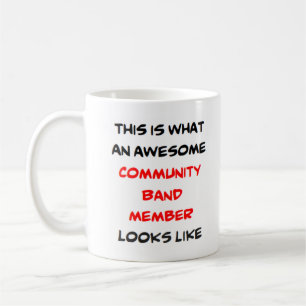 lid van de gemeenschapsband , geweldige koffiemok