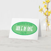 Lid van de Hole in One Club Kaart (Gele Bloem)