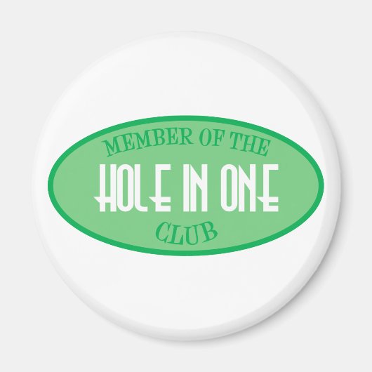 Lid van de Hole in One Club Magneet (Voorkant)