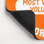 Lid van de meest waardevolle vrijwilligersarbeidve muismat (Hoek)