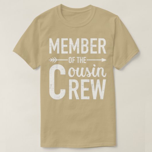 Lid van de neef-bemanning t-shirt (Design voorkant)