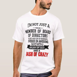 Lid van de raad van bestuur T-Shirt Gift/Cadeau