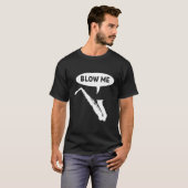 Lid van de Saxophone Player Band T-shirt (Voorkant volledig)
